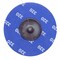 Continental Abrasives 3" 320 Grit Aluminum Oxide Cloth Reinforced Quick Change Style Disc Q-A3320 - alternate 2